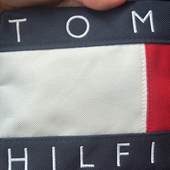 Vintage 90s Tommy Hilfiger drawstring backpack - Picture 2 of 6